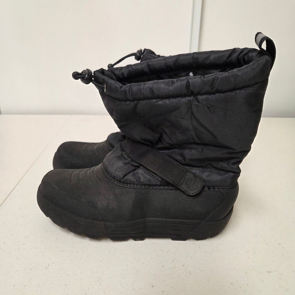 Northside Frosty Black Quilted Insulated Snow Boots Toddler Size 6 Waterproof